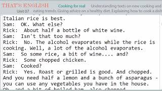 THAT&#39;S ENGLISH COURSE - MODULE 5: Unit 7