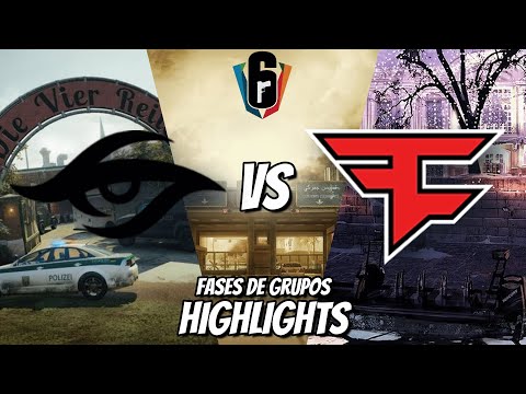 TEAM SECRET vs FAZE CLAN II SIX INVITATIONAL 2023 -  FASES DE GRUPOS II HIGHLIGHTS II