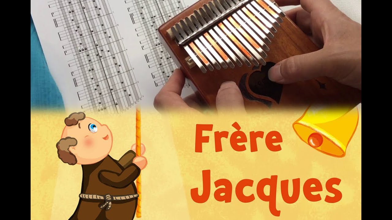 Partition Kalimba 17 Lames Frère Jacques Tutoriel