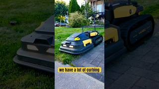 This AI  Robot Mower is INSANE / Yarbo Mower Pro in Action @yarboglobal #roboticmower
