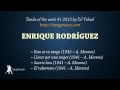 Tanda of the week 41-2013: Enrique Rodríguez ...