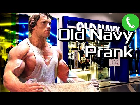 Arnold Calls Old Navy - Prank Call