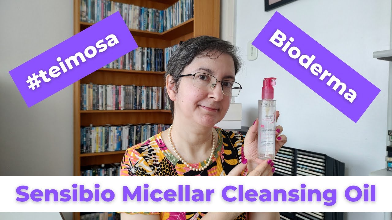 #UseiTodinho Bioderma Sensibio Micellar Cleansing Oil - óleo limpeza micelar | Momento com Fernanda