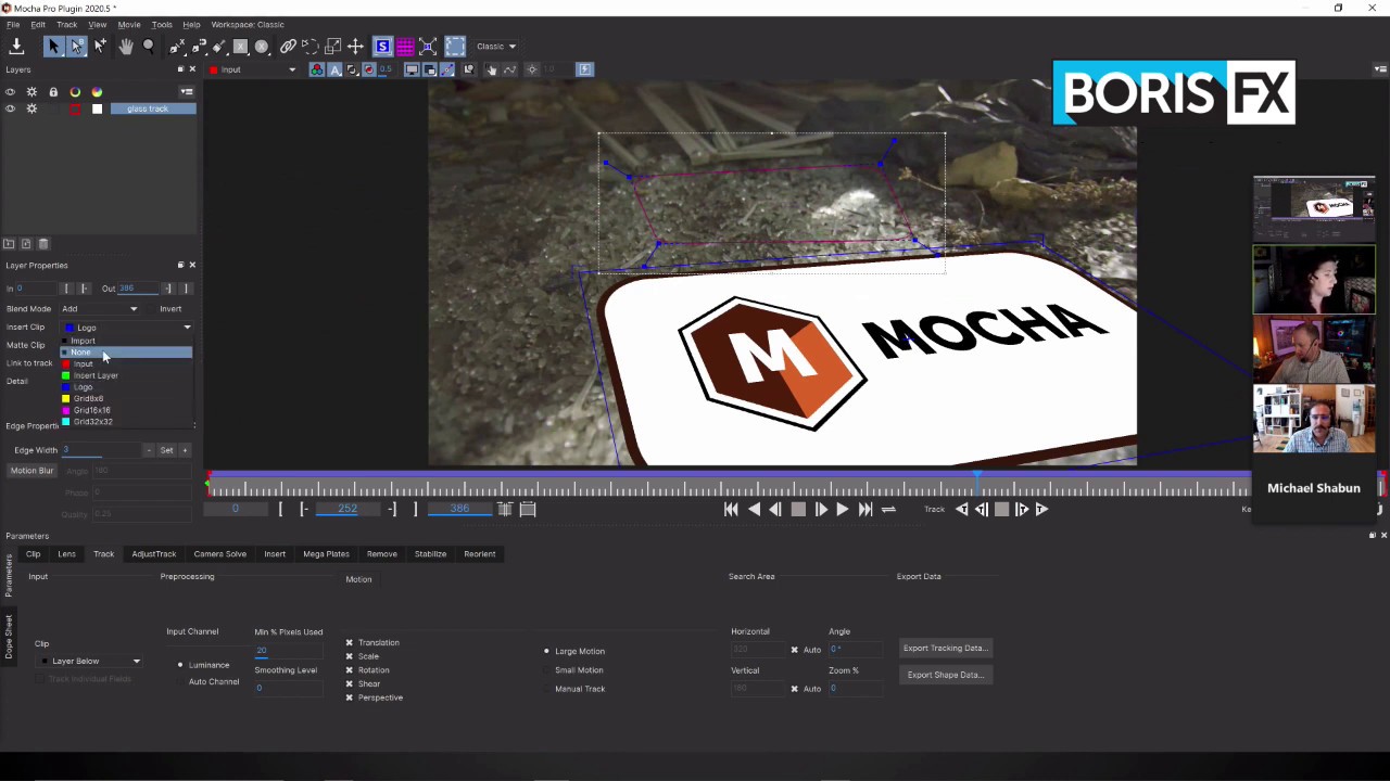 Mocha Pro 2020.5: Deep Dive into Tracking and Roto with Mary Poplin and special guest Insta360