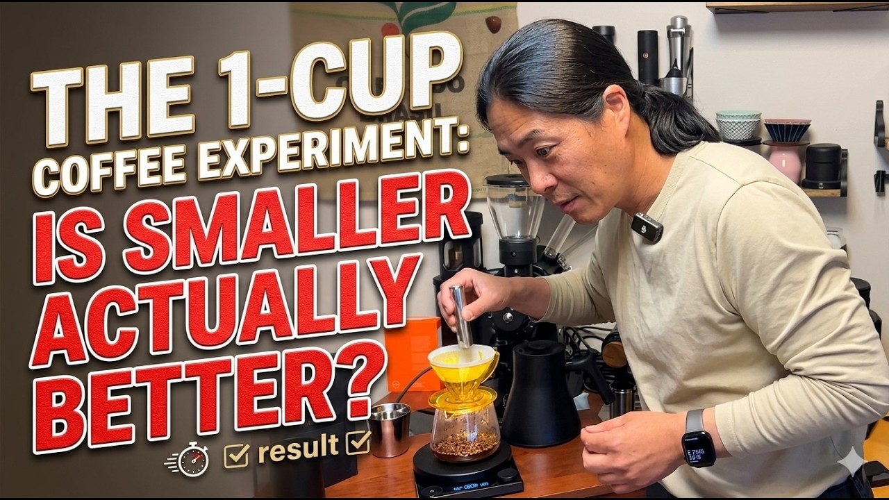 The 1-Cup Coffee Experiment: Is Smaller Actually Better?
