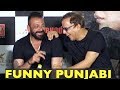 Sanjay Dutt's Funny Punjabi Interaction With Media Reporter