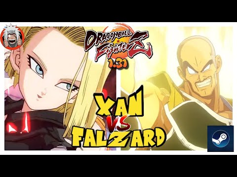 DBFZ Falzard vs Xan (VegetaSSB, Hit, A18) vs (VegetaSSB, Nappa, A16) Ver 1.31