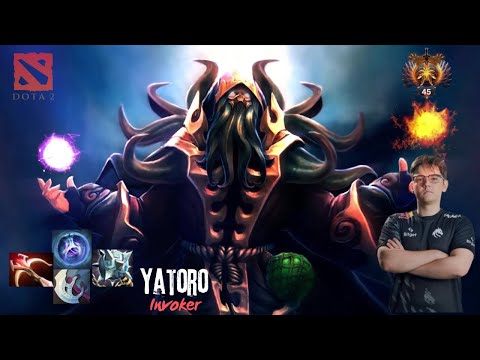 Yatoro - Invoker Safelane AM killer !! - Dota 2 Pros