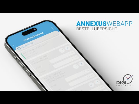 ANNEXUS WebAPP Bestellübersicht | DIGI-SOFTWAR