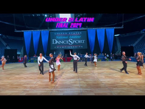 Under 21 International Latin - Final I US National Amateur Dancesport Championships 2024