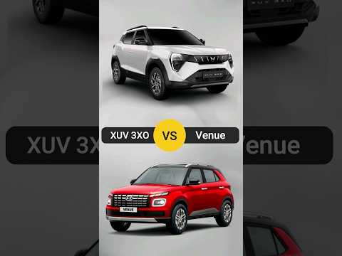 Mahindra 3XO VS Hyundai Venue | Comparison