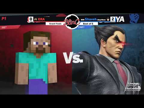 ERA (Steve) vs Shaveh (Kazuya) - Smash N Grapes #3 Grand Finals