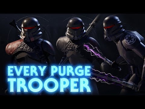 Every Imperial Purge Trooper Type in Star Wars