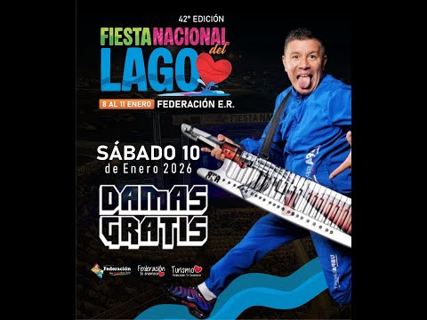Fiesta Nacional del Lago 2026 - Día 3, en VIVO #AXEL #DAMASGRATIS