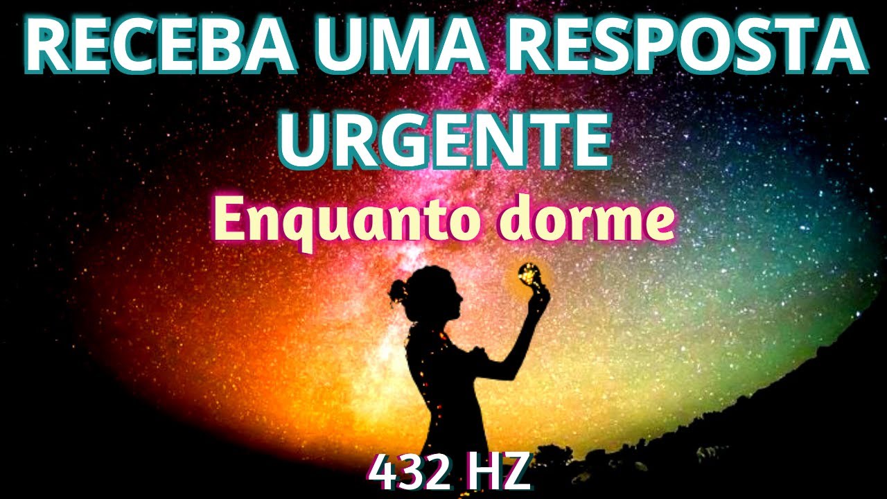 Meditação para RECEBER RESPOSTA URGENTE do Subconsciente enquanto dorme