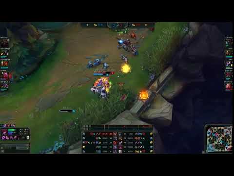 Ruler Xayah vs Tristana League of Legends Master 30LP part 1