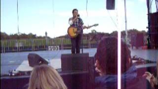 Bruce Springsteen Stage Entrance in Michigan