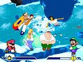 MUGEN Team SMW Mario Vs Team SMM2 SMW Luigi