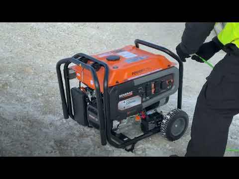 Generac® Portable Generator - 8,000 Rated Watts H-12045 - ULINE