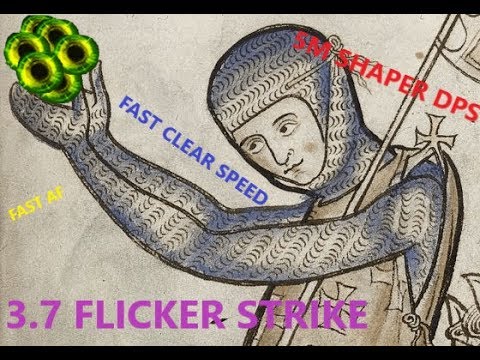 3.7 POE league starter| 5M Shaper dps| stupid fast clear speed