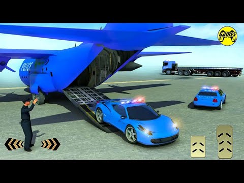 US Limo Police Car Transporter Game: Car Transport - Android Gameplay FHD