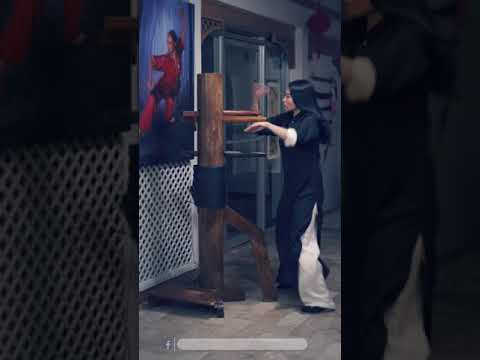 Wing Chun Wooden Dummy Training 