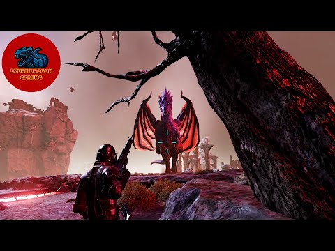 Ark | Dragon | Island Boss Fight | Solo | On Foot | Gamma Difficulty | 4K