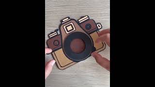 Camera Iris Shutter Card 📷