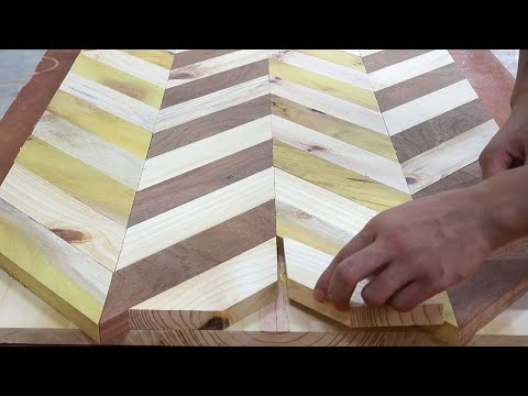 Amazing Creative Wood Recycling Ideas / DIY Table From Old Wood And Pallets That You Can Easily Make