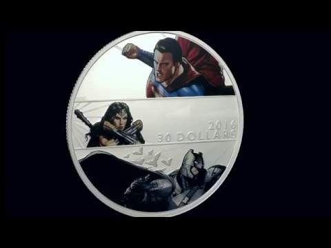 2 oz. Fine Silver Coin – Batman v Superman: Dawn of Justice™