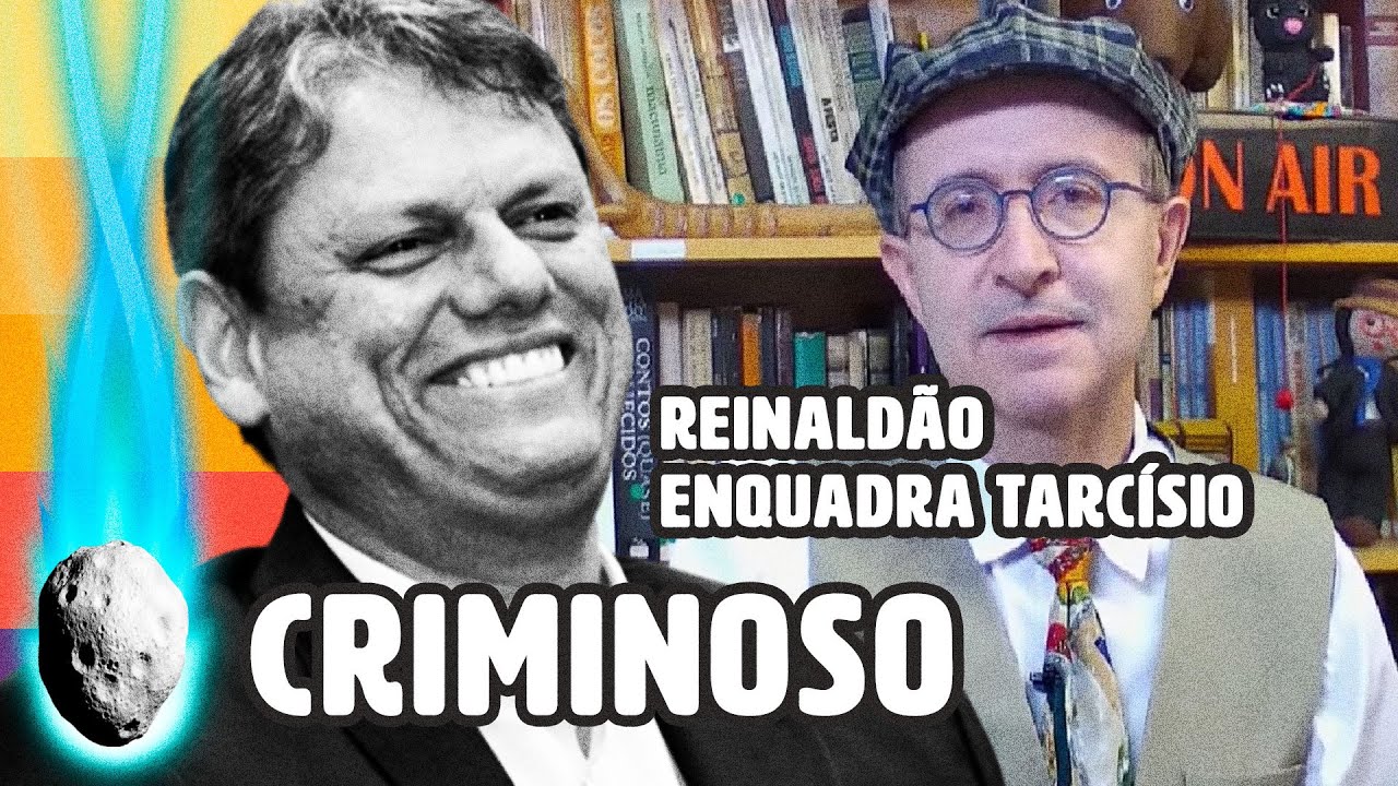 REINALDO AZEVEDO DIZ QUE TARCÍSIO COMETEU CRIME PIOR DO QUE MARÇAL EM 2024 | PLANTÃO