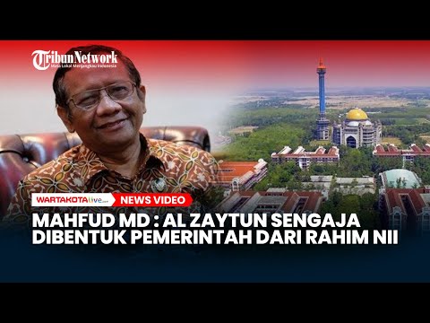 Mahfud MD Ungkap Al Zaytun dan Panji Gumilang Sengaja Dibentuk Pemerintah