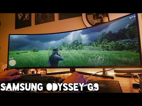 External Review Video lmWdKc6W4Q4 for Samsung Odyssey G9 C49G95T 49" DQHD Ultra-Wide Curved Gaming Monitor (2020)