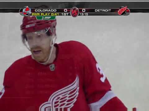 NHL WESTERN CONFERENCE SEMI FINALS 2008 - Game 1 - Colorado Avalanche @ Detroit Red Wings