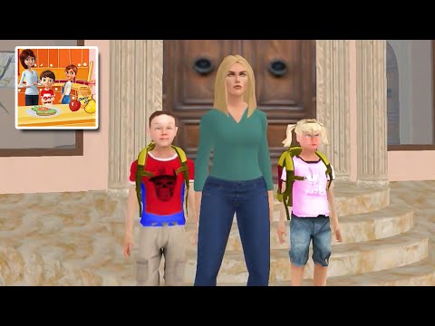 Virtual Family: Happy Mom Care - Gameplay Walkthrough Level 1 - 5 (iOS)