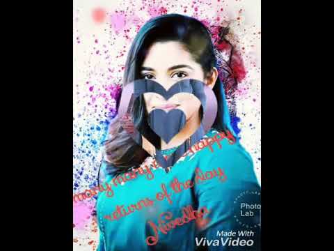 Nivedha THAMOS birthday wishes