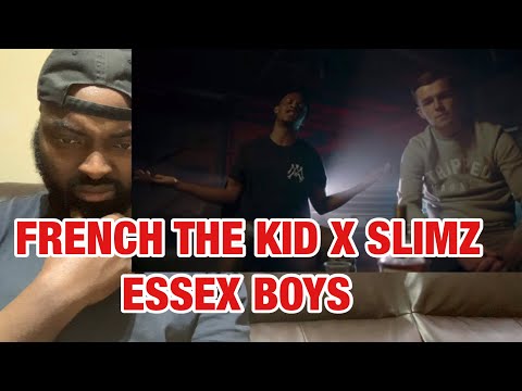 Nigerian boy reacts to French the kid, Slimz Essex boys | reaction video