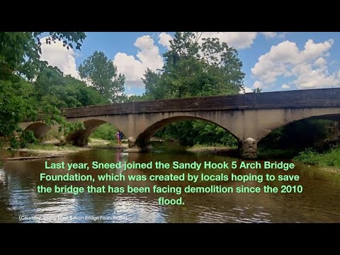 Community fights to save historic 5 arch bridge in Sandy Hook, Tennessee +L5V
