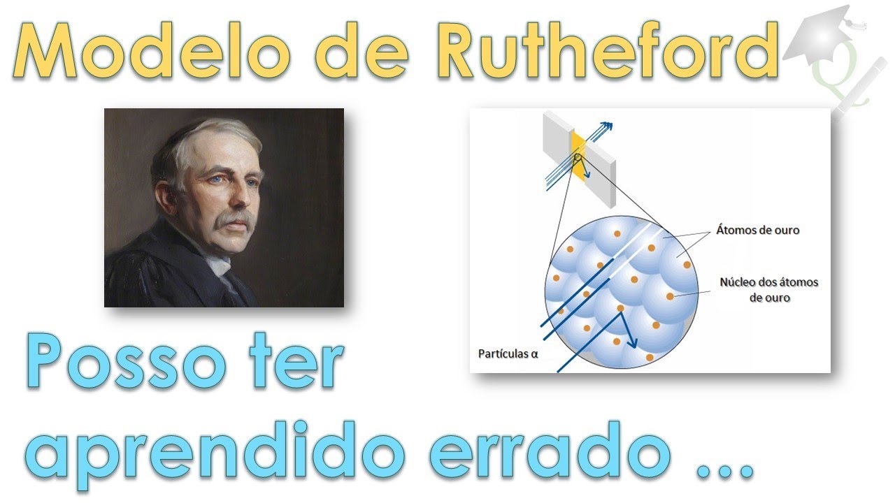 Você pode ter aprendido o Modelo de Rutheford de maneira equivocada ...
