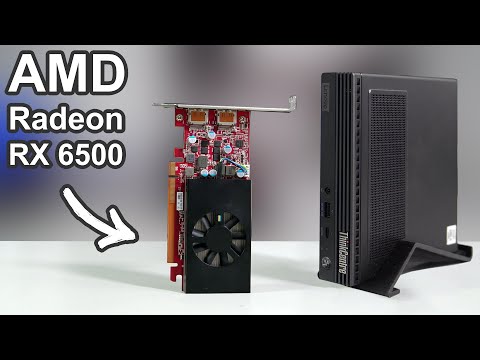 Meet the Dell AMD Radeon RX 6500: Fastest Single-Slot LP AMD GPU?