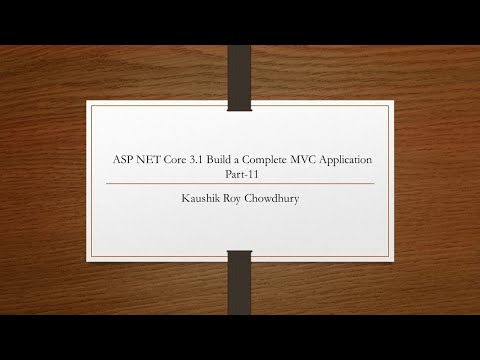 ASP NET Core 3 1 Build a Complete MVC ToDo List Application Part 11