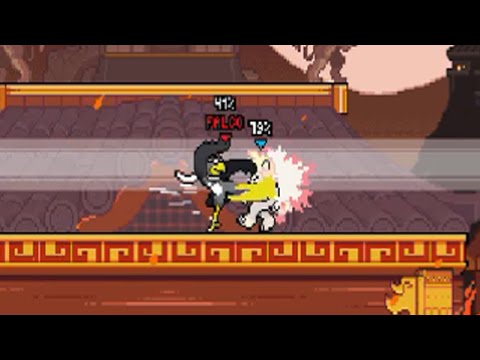 Rivals of Aether: Armadillo Alex VS Haaarrry XD