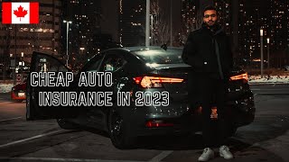 How I Got Cheap Auto Insurance in Canada | Sheharyar Mukhtar