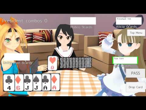 President Card Game Video