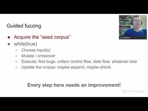 Kostya Serebryany: Top N Challenges of "Deep" Fuzzing @FuzzCon Europe 2020
