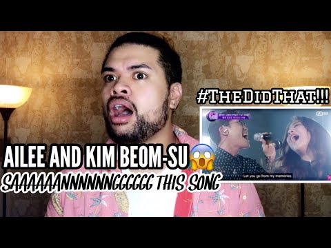 REACTING TO AILEE AND KIM BEOM-SU “FALL AWAY”