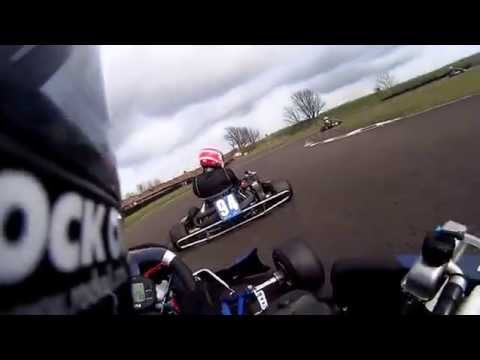 1st Race 2015 Race 2 at ESKC East of scotland Kart club