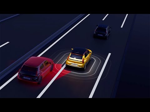 prévention de sortie de voie d’urgence - R5 E-Tech 100% électrique - Renault