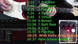 Video thumbnail for Tone demo: Electro-Harmonix Bass9 Bass Machine by Jared Smythe