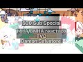 MHA/BNHA reacts to TVD / Part 1/? / Damon Salvatore / Requested